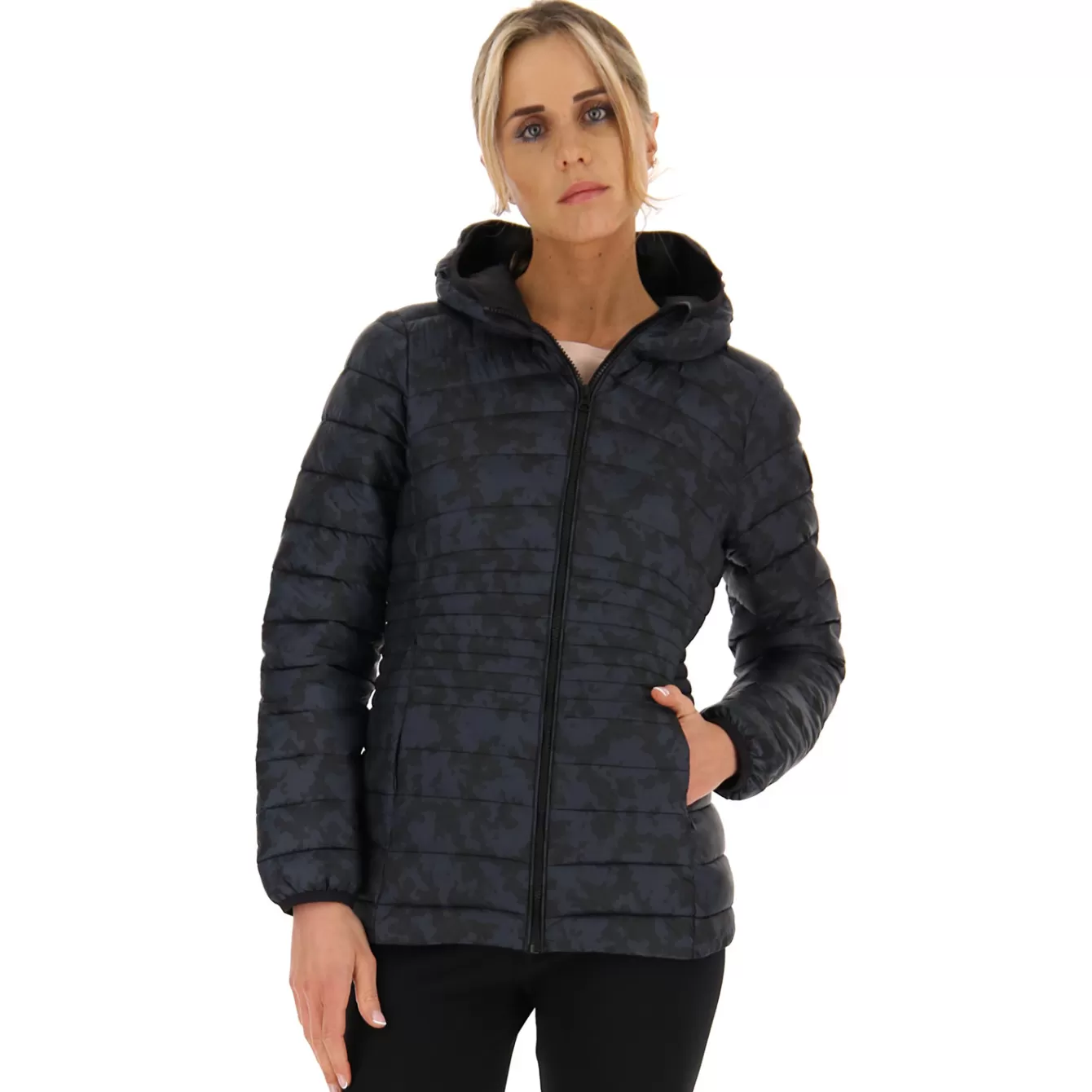 Woman Lotto Bomber Cortina W Iv Pad Prt Pl