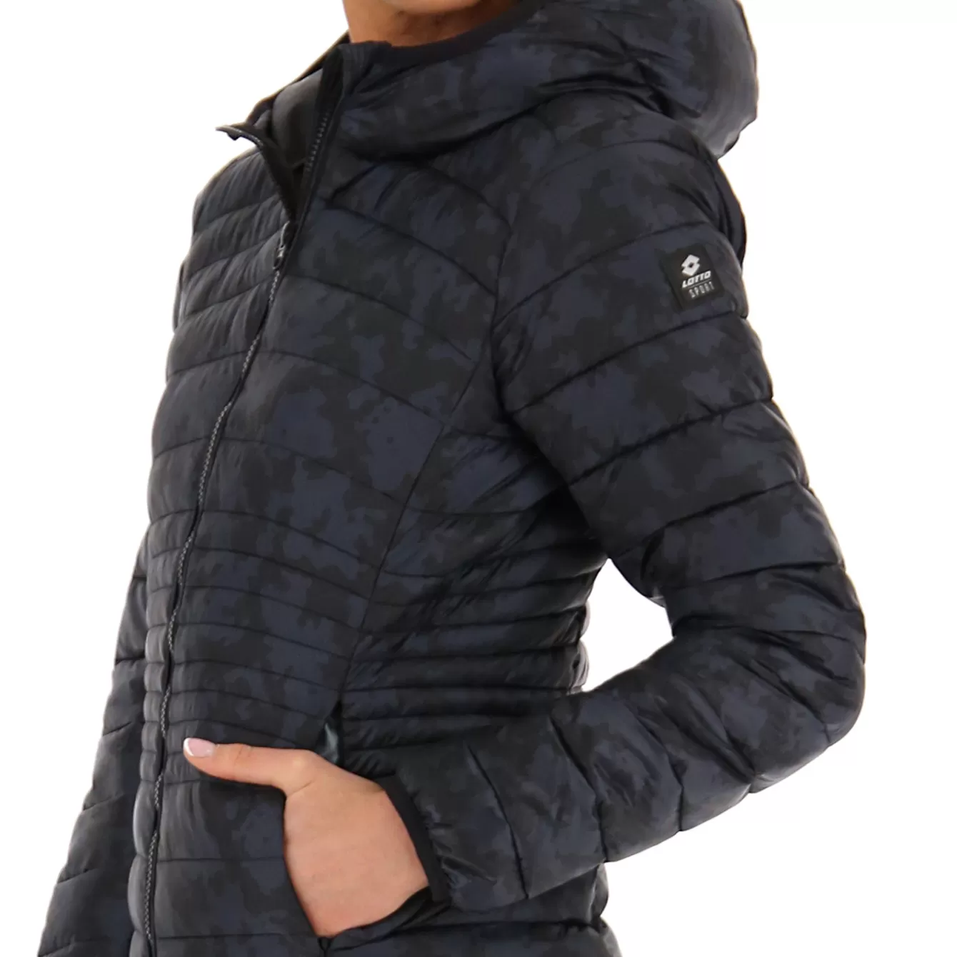 Woman Lotto Bomber Cortina W Iv Pad Prt Pl